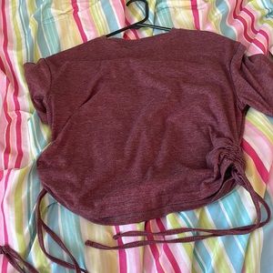 Maroon Drawstring